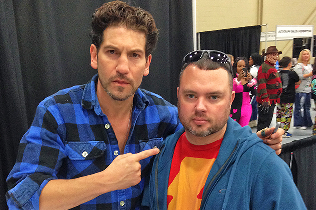 Josh attended some comic book conventions in Tulsa and got to meet John Bernthal, who played the character Shane in the “Walking Dead.”