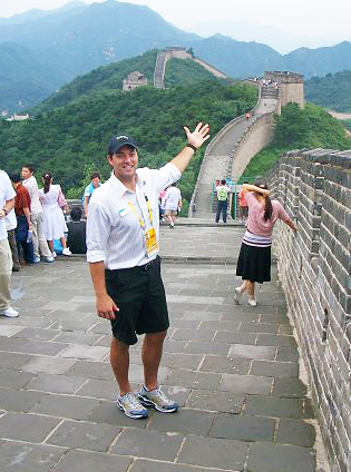 The Great Wall of China (2008): Sam made a trip to the Great Wall of China while hosting the GE Board of Directors trip at the 2008 Beijing Olympics.